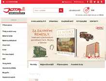 Tablet Screenshot of jota.cz